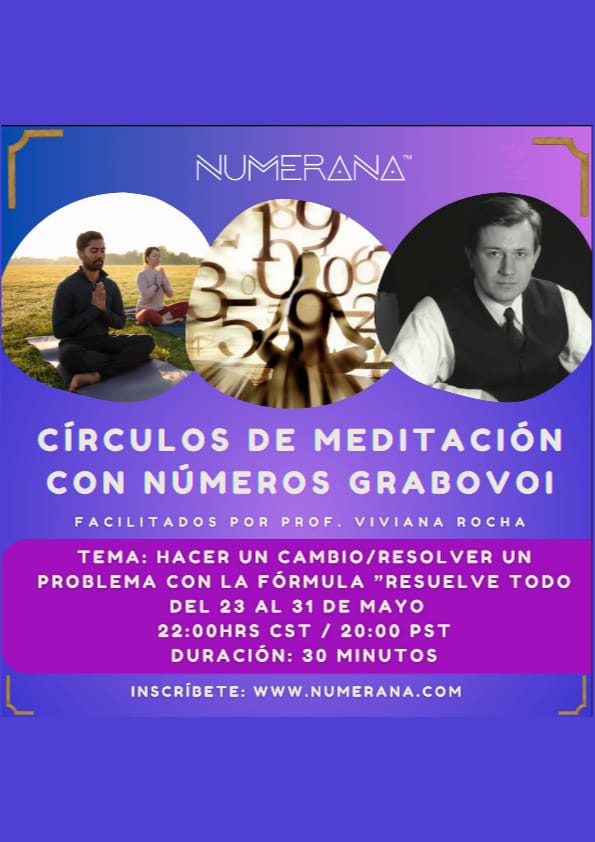 Circulo De Meditaciones De Mayo Con Formula "Resuelve Todo"