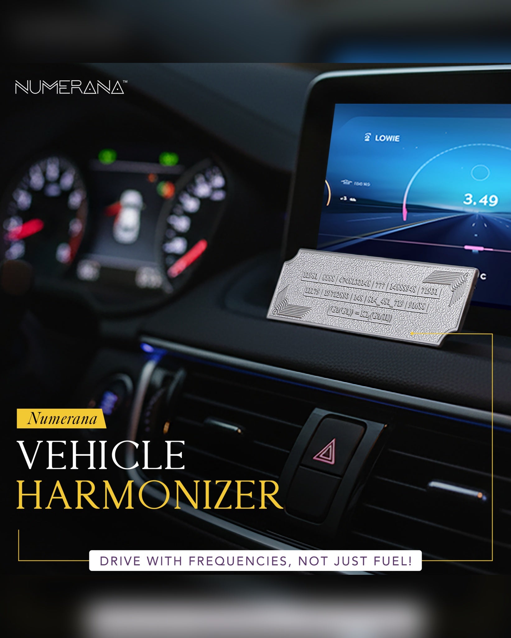 Vehicle Harmonizer with Grabovoi Numbers