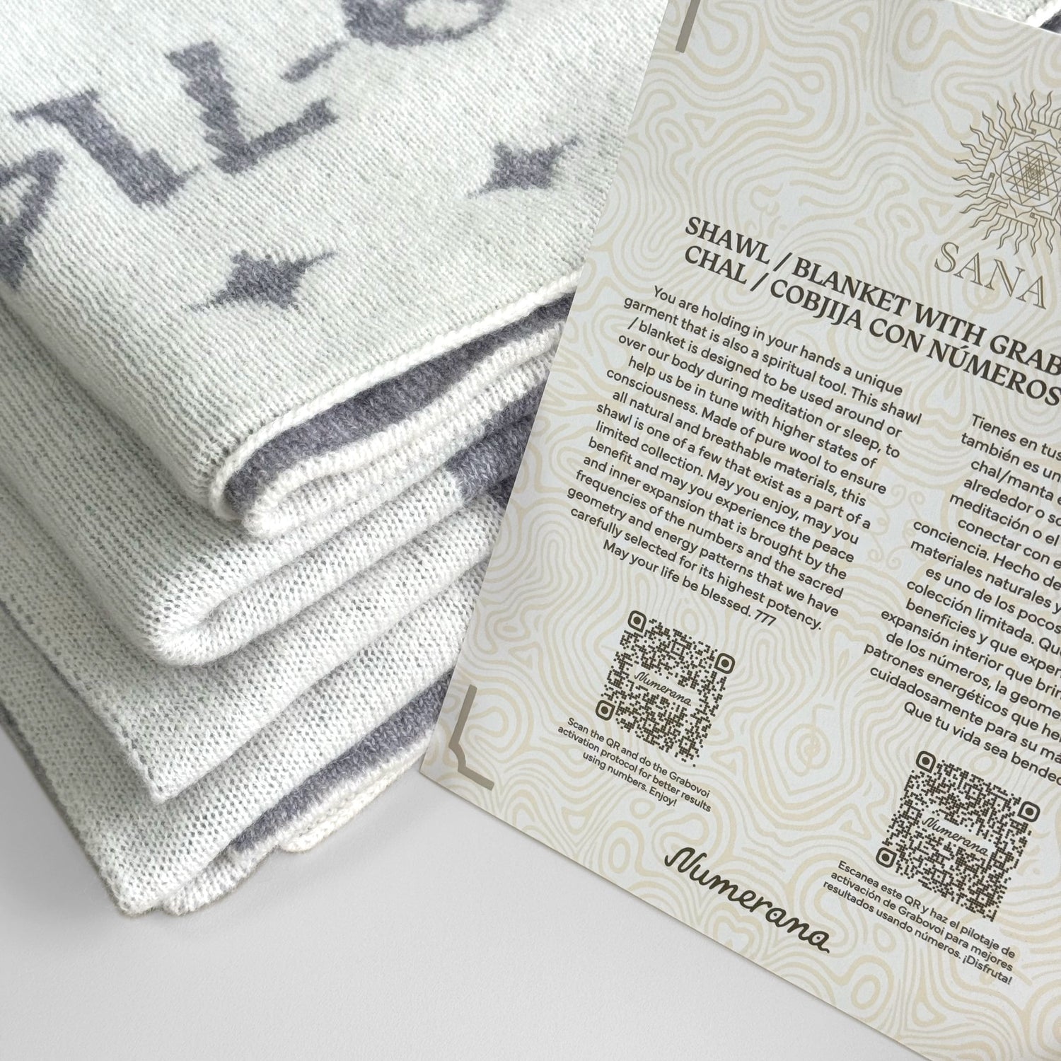 Energy-Elevating Blanket•Shawl
