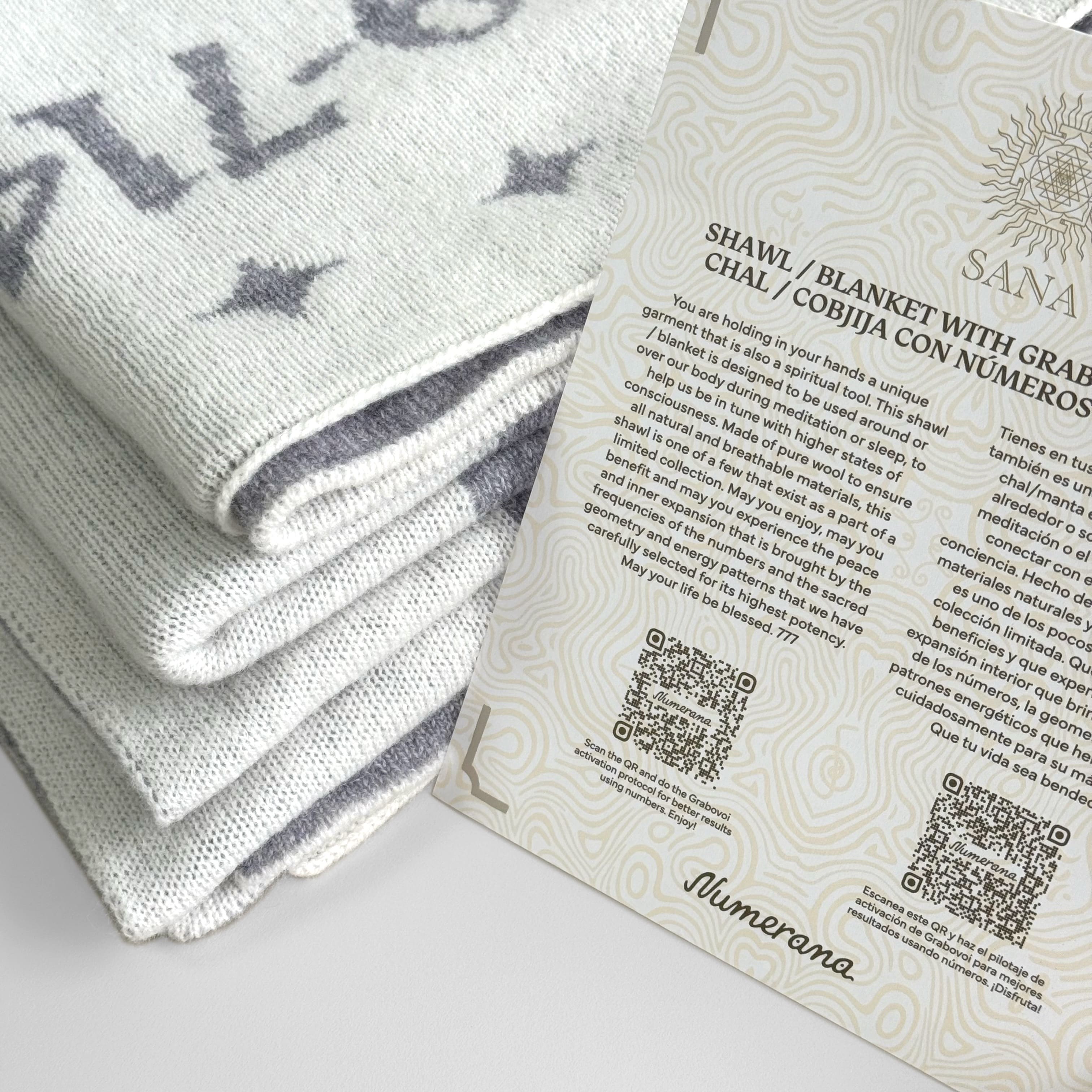 Energy-Elevating Blanket•Shawl