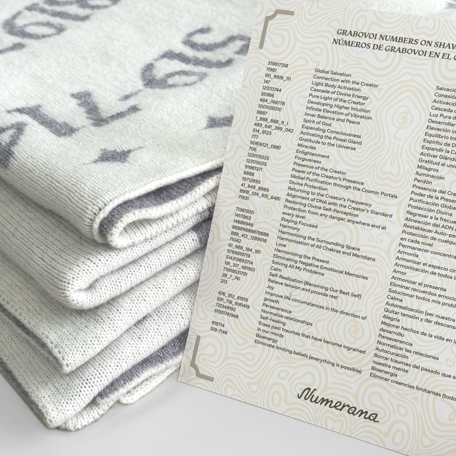 Energy-Elevating Blanket•Shawl