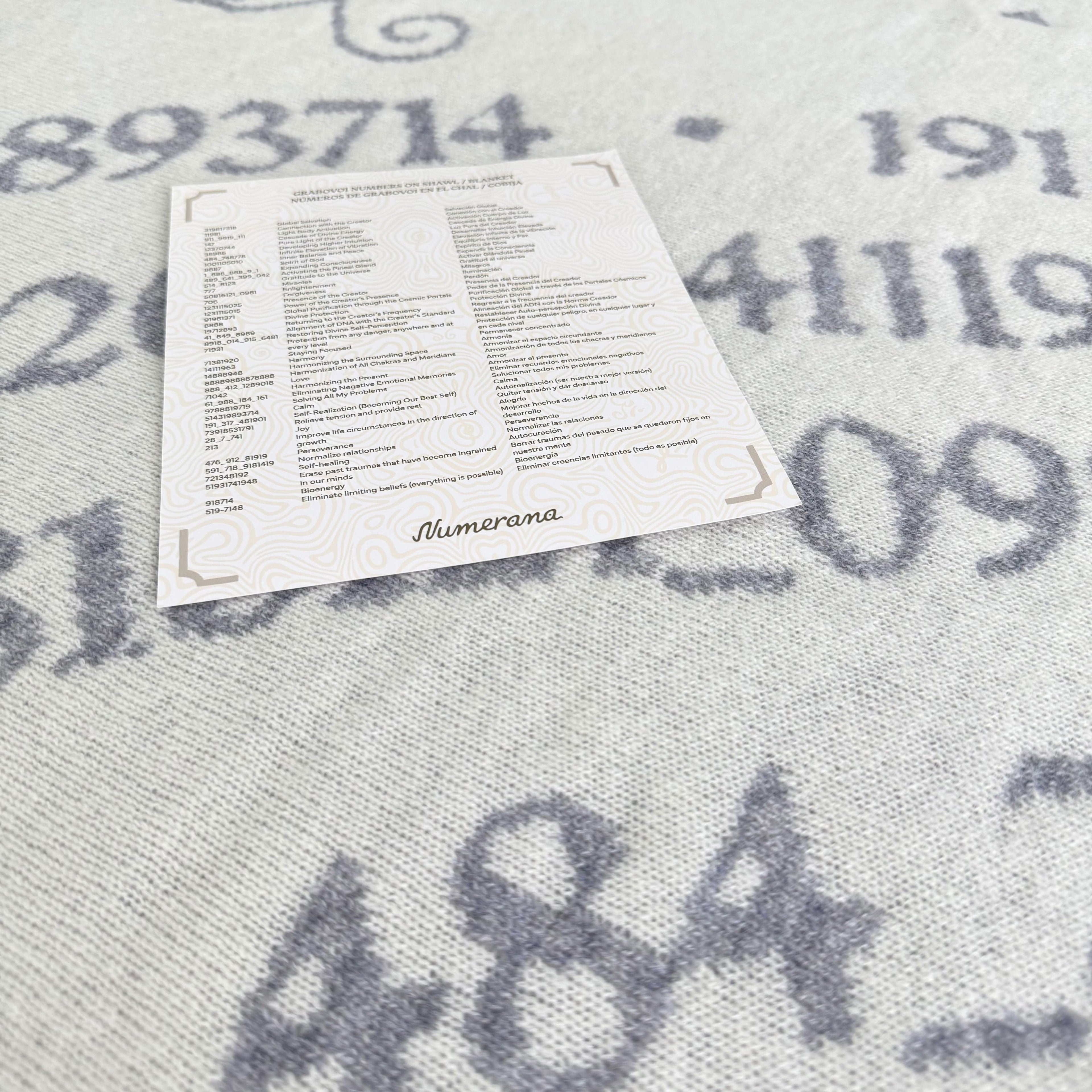 Energy-Elevating Blanket•Shawl