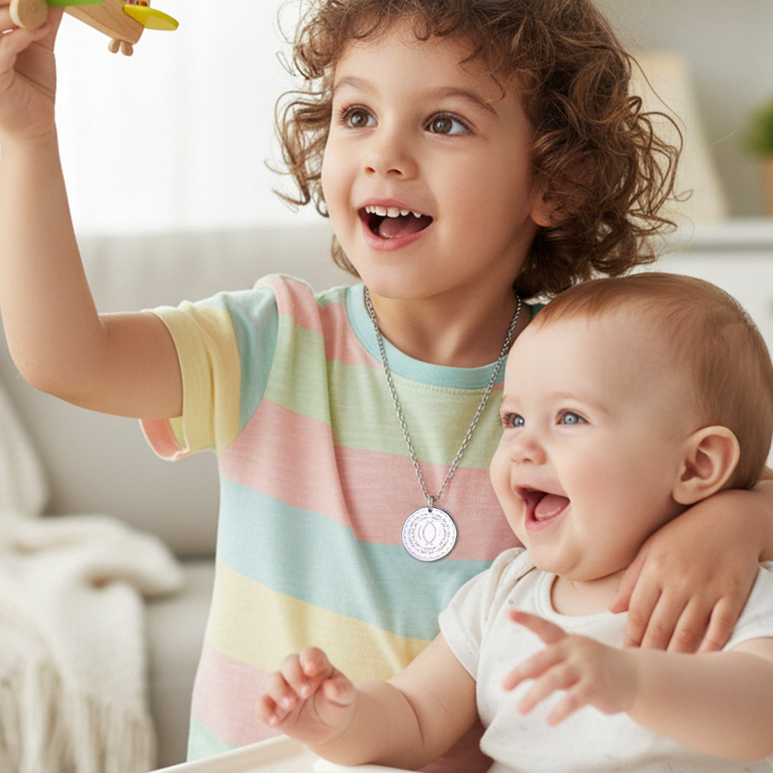 Collar colgante elevador de frecuencia para niños y adultos