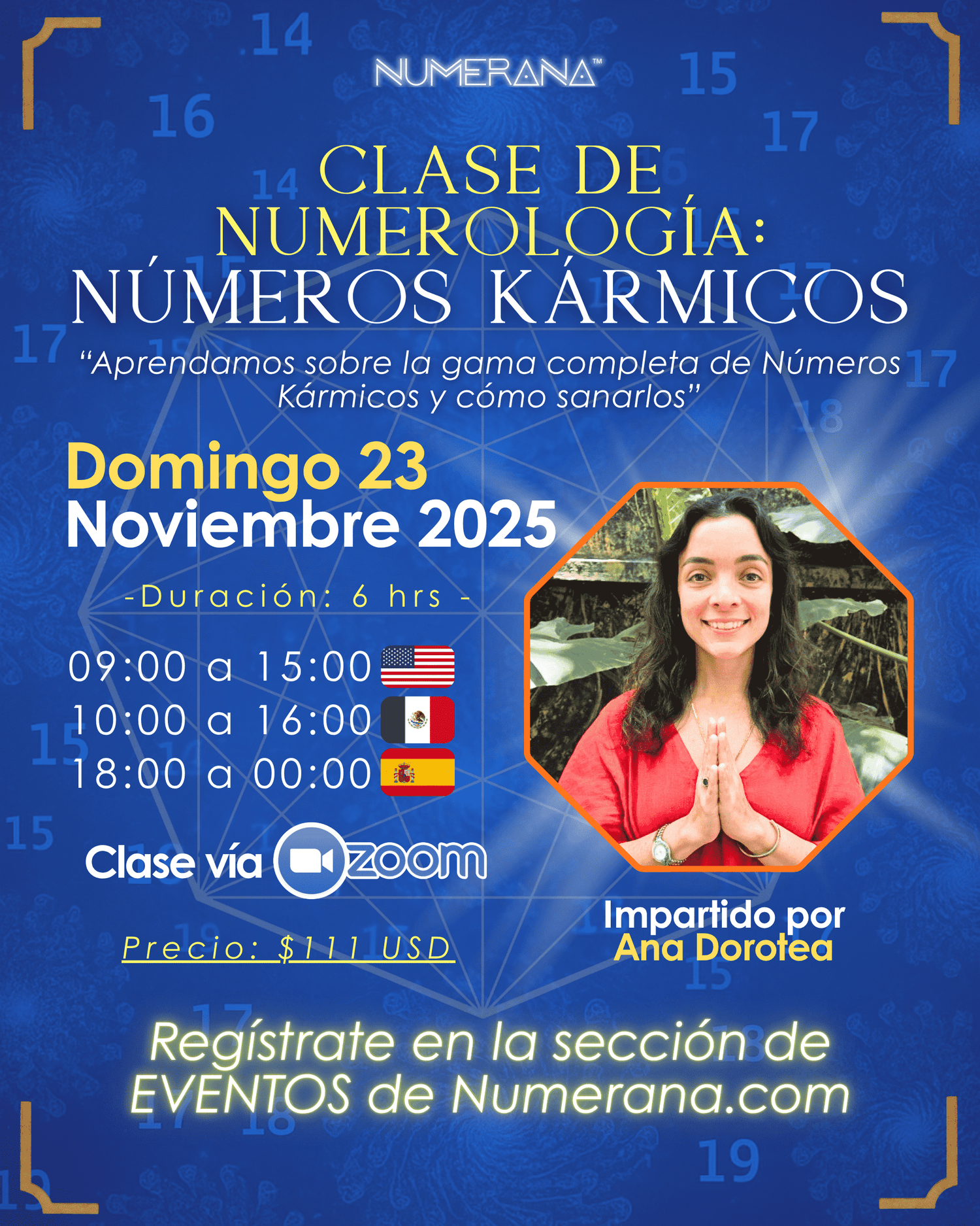 Clase Especial de Numerología: Números Kármicos