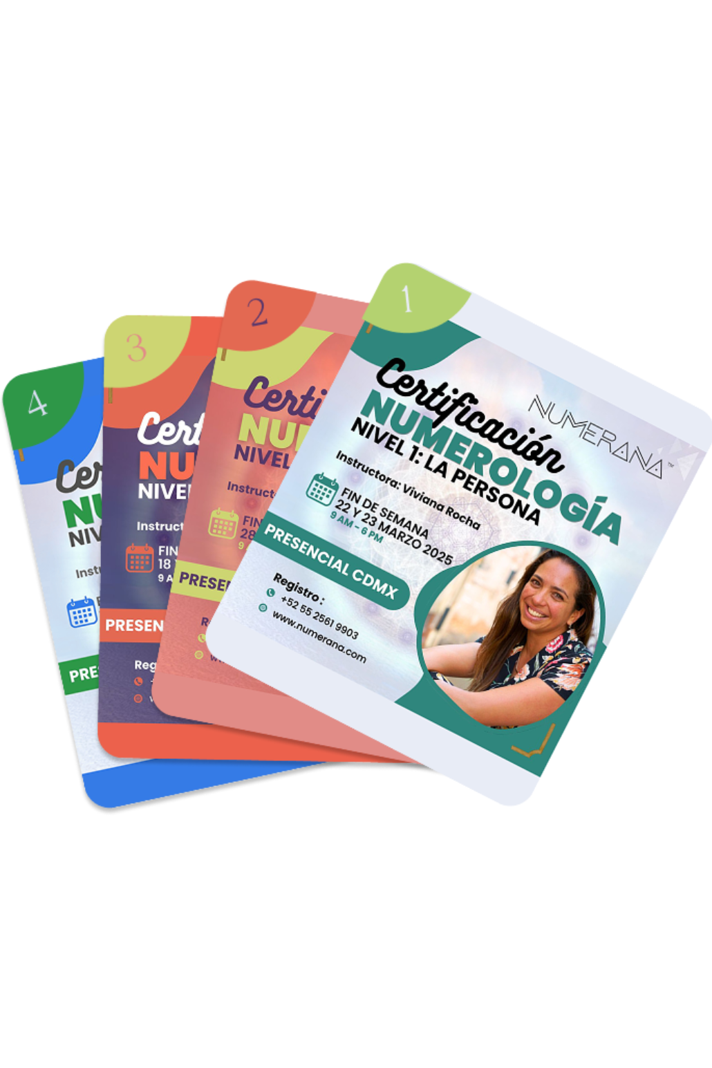 Certificación Presencial De Numerología En Ciudad De México (Niveles 1, 2, 3,4)