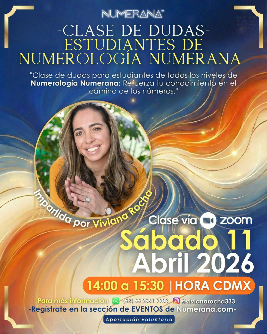 Clase De Dudas-Estudiantes De Numerologia Numerana 2026
