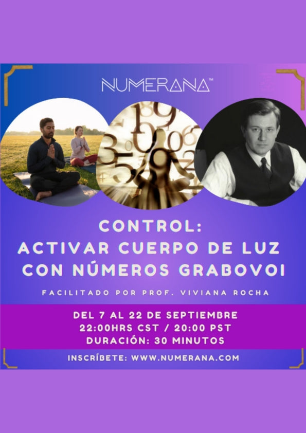 Control Septiembre - Activar Cuerpo De Luz