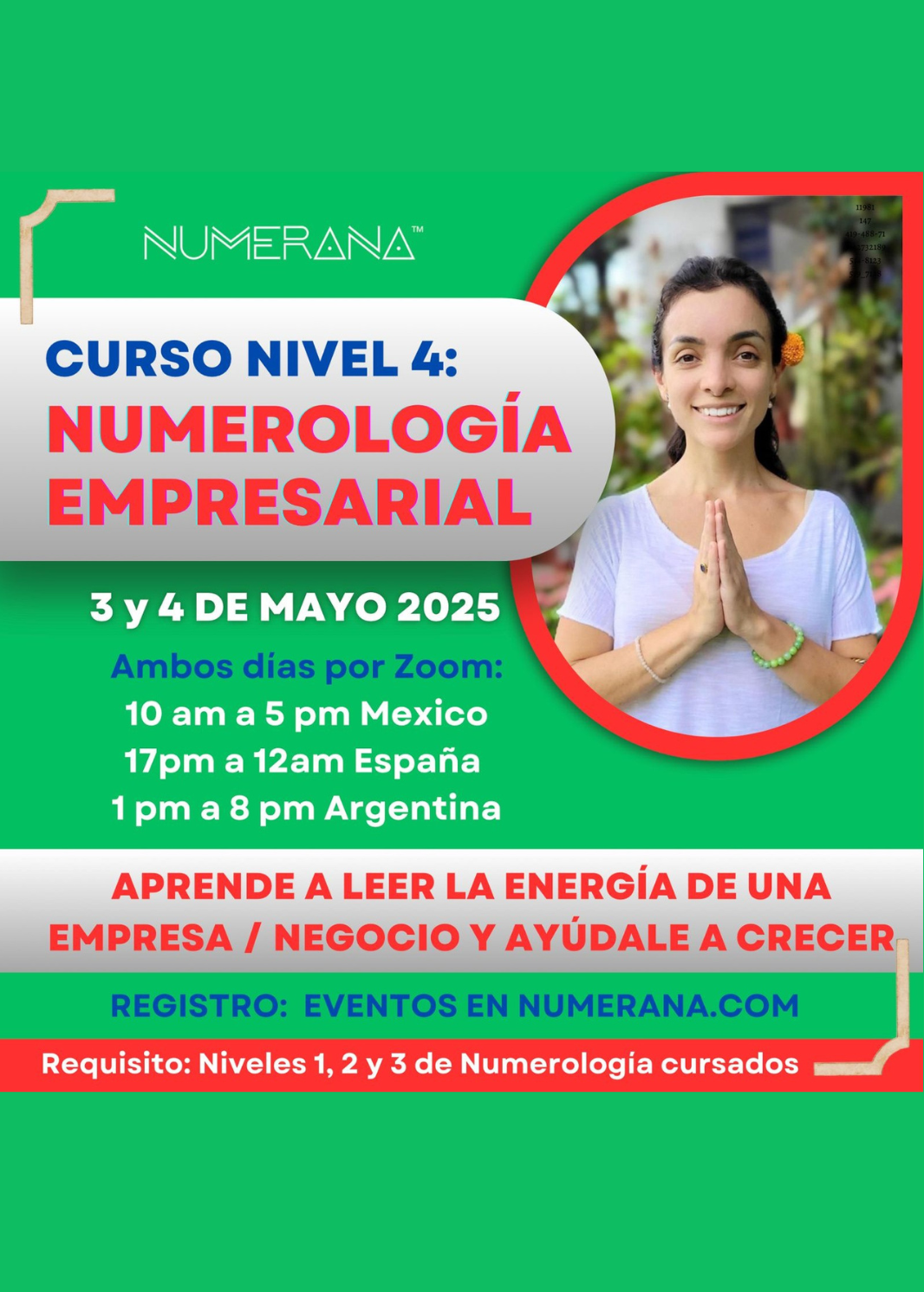 Curso Nivel 4: Numerología Empresarial