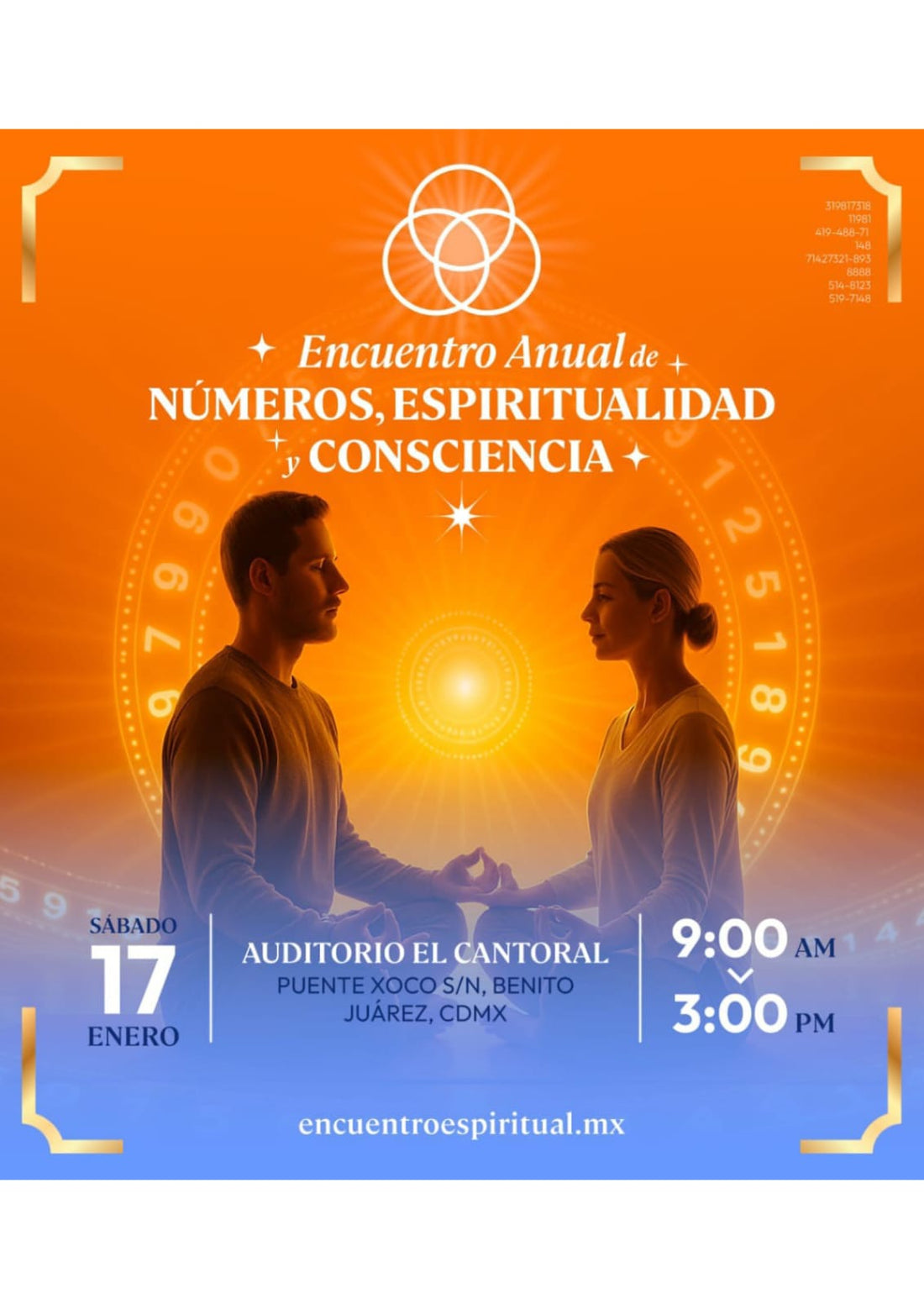 Encuentro Anual de Números, Espiritualidad y Consciencia 2026