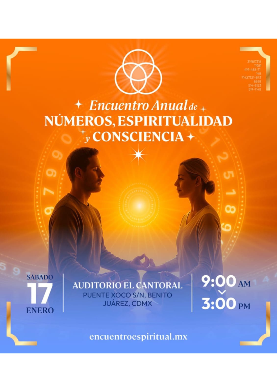 Encuentro Anual de Números, Espiritualidad y Consciencia 2026