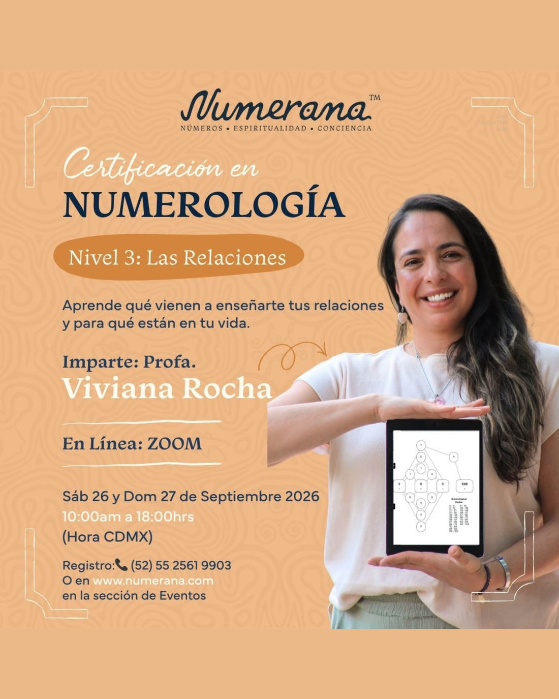 Certificación De Numerología | Por Zoom | Nivel 3: Las Relaciones