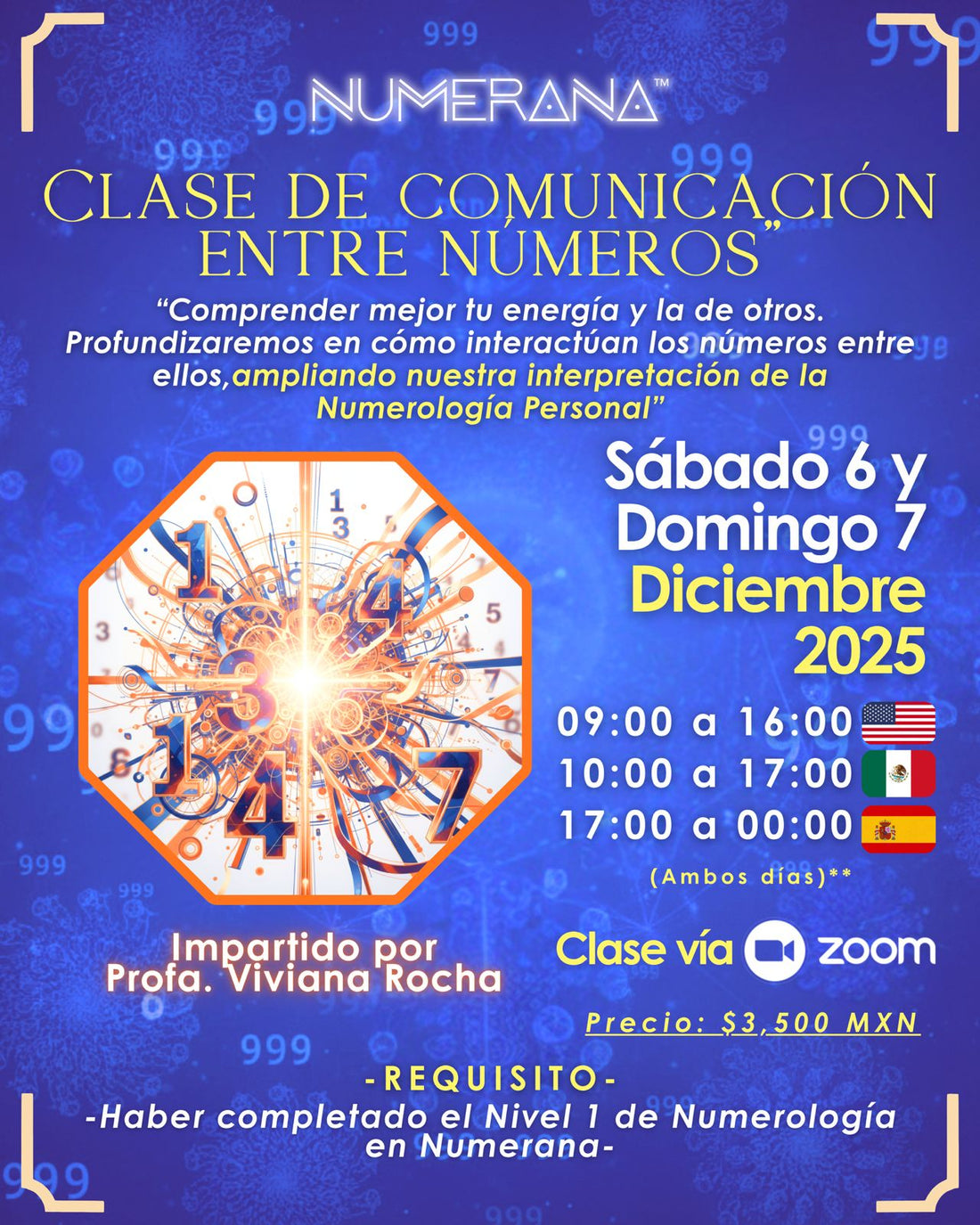 Numerología | Clase Comunicación Entre Números | Numerana