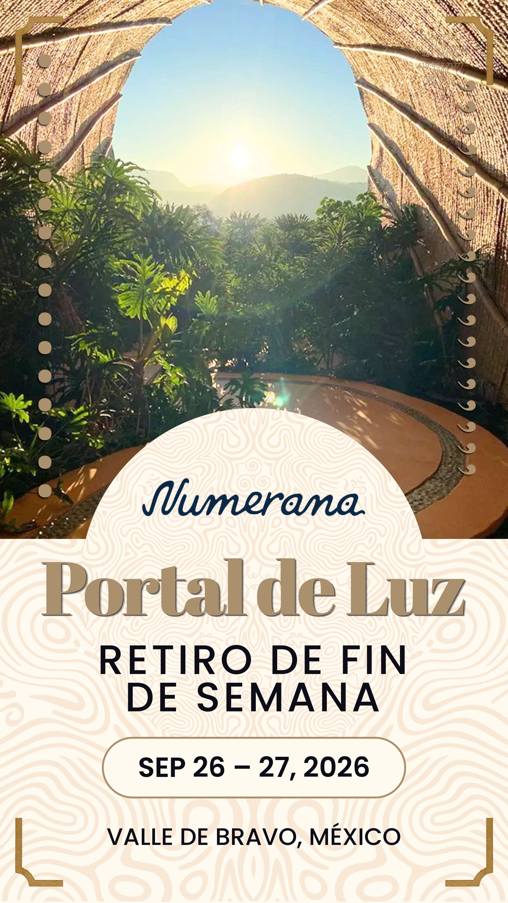 Portal de Luz | Retiro de fin de semana | SEPT 2026