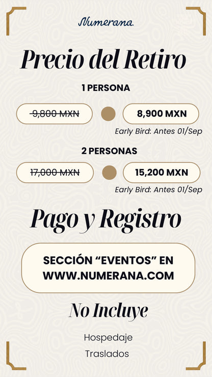 Portal de Luz | Retiro de fin de semana | SEPT 2026