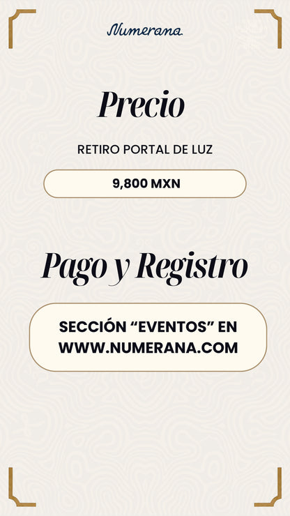 Portal de Luz | Retiro de fin de semana | 2026