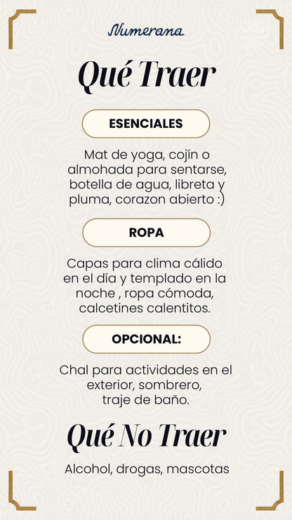Portal de Luz | Retiro de fin de semana | SEPT 2026