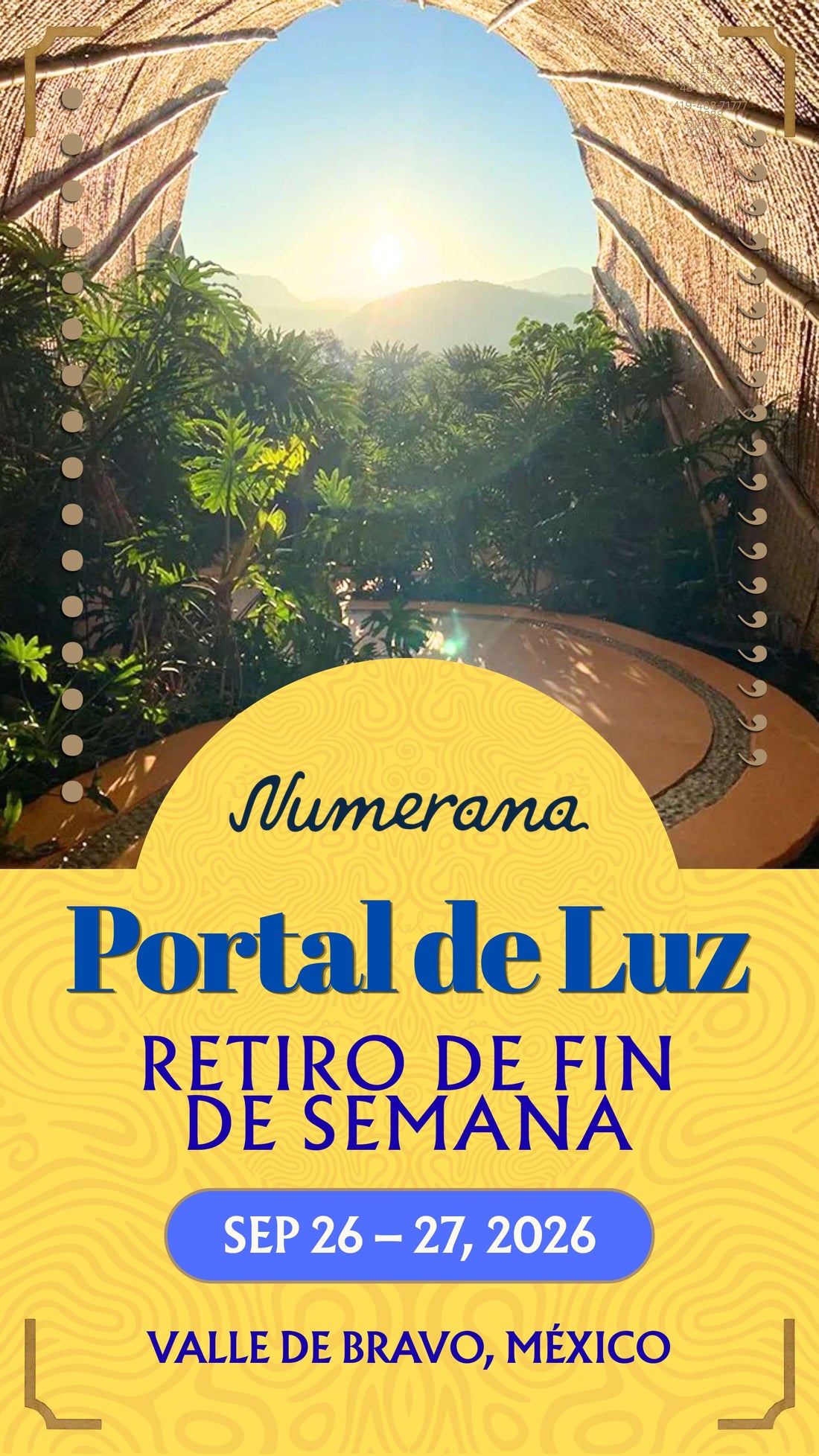 Portal de Luz | Retiro de fin de semana | SEPT 2026