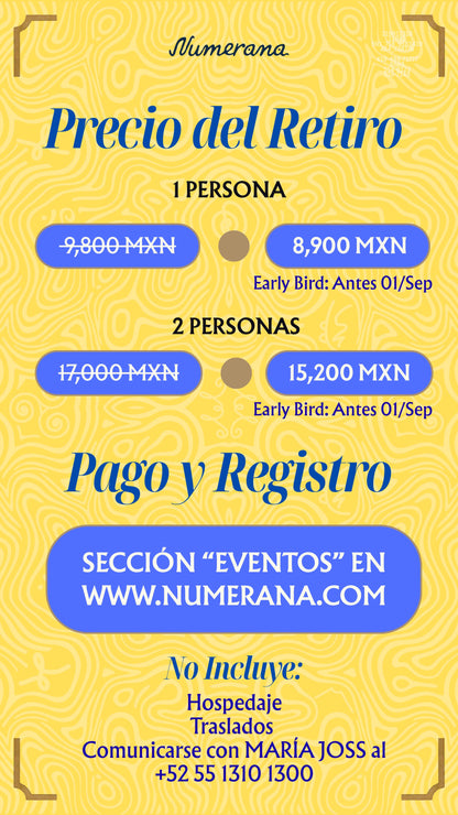 Portal de Luz | Retiro de fin de semana | SEPT 2026