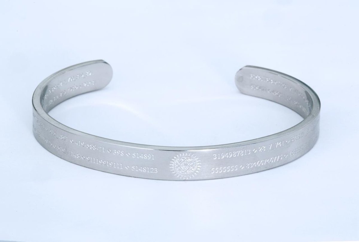 Life Activating Bracelet with Grabovoi Numbers - Numerana