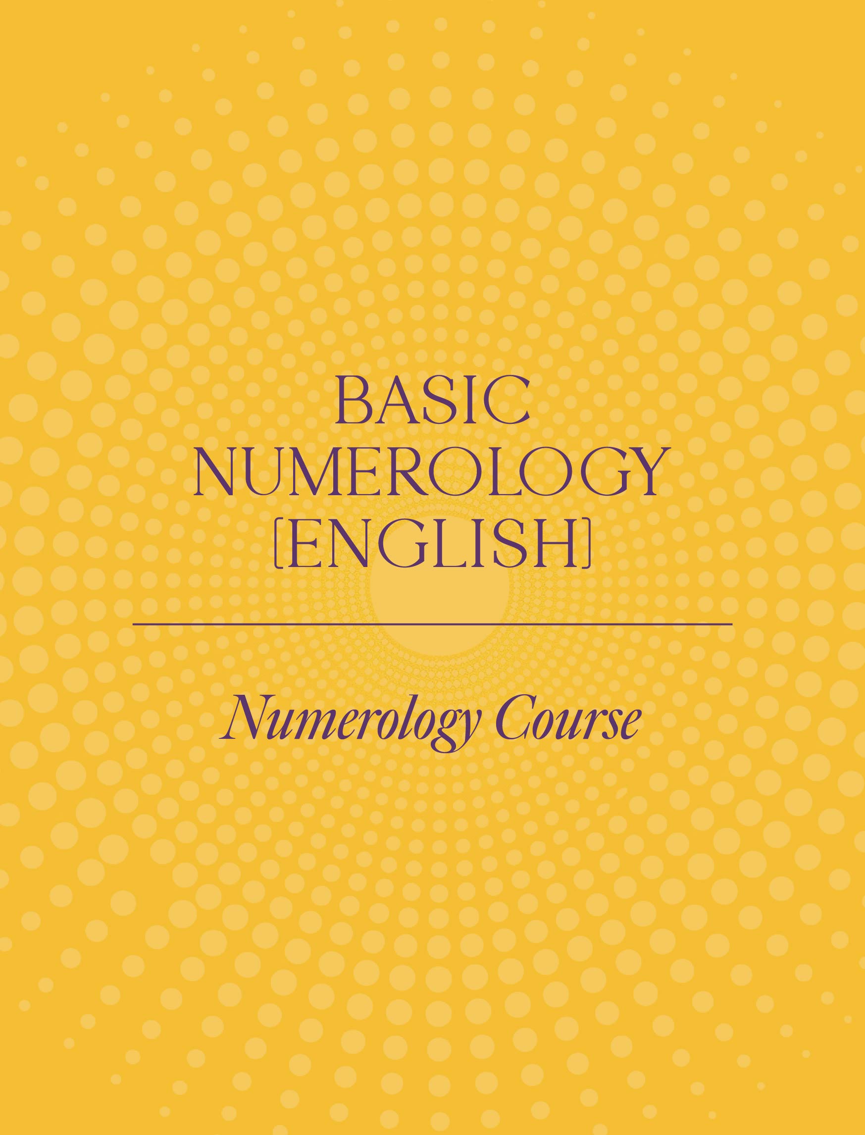 Basic Numerology (English)